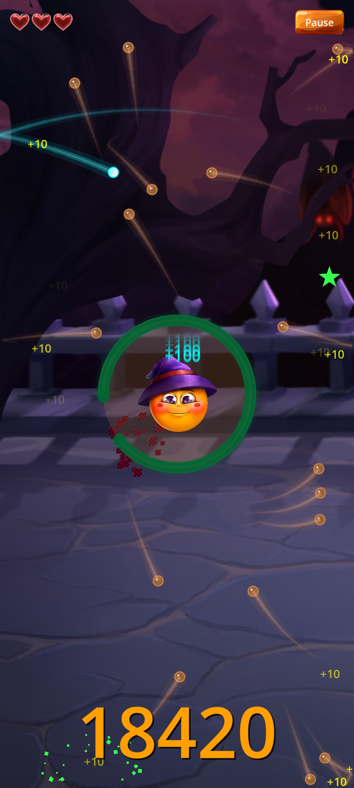 Magic Shield Brick - Score